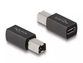 DeLOCK USB 2.0 adapteris USB Type-C lizdas į Type-B kištuką 65839