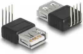 DeLOCK Adapter USB 2.0 Type-A moteriškas į 4 kaiščių 90° kampu