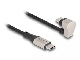 DeLOCK USB 2.0 laidas USB Type-C vyriškas į vyrišką 180° kampu 2 m PD 60 W