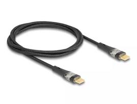 DeLOCK USB 2.0 duomenų ir greitojo įkrovimo kabelis 1m 100W Type-C