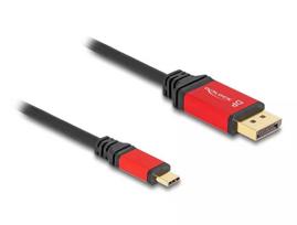 DeLOCK USB Type-C į DisplayPort laidas 8K 30Hz HDR 3m raudonas