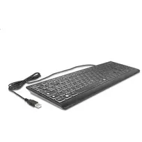 DeLOCK 12170 Klaviatūra USB QWERTZ Vokiška Juoda Mechaninė RGB