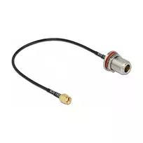 Anteninis kabelis DeLOCK 89059 RP-SMA kištukas – N lizdas RG-174 30 cm