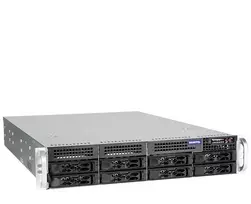 bluechip SERVERline R42316s 2 HE stelažinis serveris, Intel® Xeon® Silver 4410Y procesorius / 2.00 GHz, TPM modulis, 32GB DDR5, 2 x 960GB SSD, 2 x 10 Gigabit Ethernet