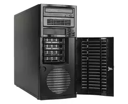 bluechip SERVERline T40317s Tower serveris, Intel® Xeon® Silver 4410Y procesorius / iki 3,90 GHz, 32GB DDR5, 2 x 960GB SSD, 2 x RJ45 (10Gb/s)