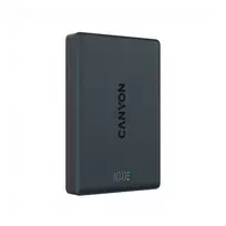 Canyon CPB511B Powerbank onPower 10.000 mAh plonas Magsafe juodas (CNS-CPB511B)