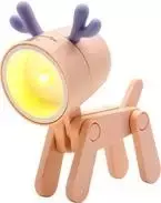 LED stalinė lempa RealPower 486313 rožinė, baterijomis maitinama