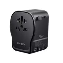 UGREEN S550 65W universalus kelioninis adapteris, 2x USB-C + USB-A, 55001