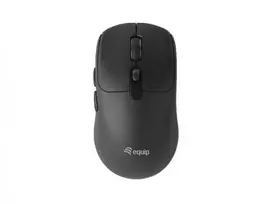 EQUIP Ambidextrous 6-Button Dual Mode Wireless Mouse, optinė 1600 DPI, RF + Bluetooth, juoda