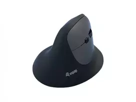 EQUIP ergonominė vertikali belaidė pelė dešinei rankai, 1600 DPI, RF Wireless + Bluetooth, įkraunama, 6 mygtukai, juoda