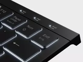 KeySonic KSK-5010ELC (DE) klaviatūra USB QWERTZ juoda