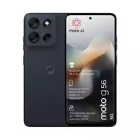 Išmanusis telefonas MOTOROLA moto g56 5G 6,72 colio (17,1 cm) Hibridinė Dual SIM, MediaTek Dimensity 7060 2,6 GHz, 8GB RAM, 256GB, 5200 mAh, Juoda
