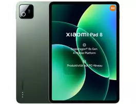 Planšetinis kompiuteris Xiaomi Pad 8 – 11,2 colio 3.2K ekranas, Snapdragon 8s Gen 4, 8GB RAM, 256GB, Wi‑Fi 7, 9200 mAh, Žalia