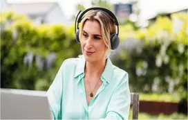 Belaidės ausinės Logitech Zone Wireless 2 ES - GRAPHITE (981-001503)