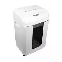 Popieriaus smulkintuvas Olympia MC 615.2 — mikro pjūvis P-5, 22 cm padavimas, 15 lapų talpa, 65 dB, baltas