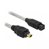 FireWire A/B laidas DeLOCK 82589 2,0 m pilkas Kištukas/Kištukas