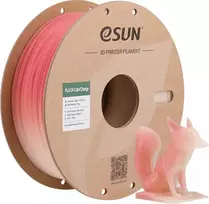 PLA UV 1,75mm raudonas 1kg ESUN 3D gijos (PLA-UV CC175UV-R1P1)