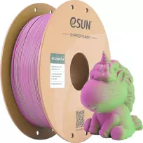 PLA MATTE DUAL 1,75 mm ŽALIA ROŽINĖ 1 kg ESUN 3D FILAMENTAS (PLA-MTD175B-GP1P1)