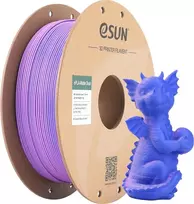 3D spausdinimo gija PLA MATTE DUAL 1,75mm violetinė-mėlyna 1kg ESUN (PLA-MTD175B-UZ1P1)