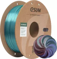 Esun EPLA-SILK MYSTIC 1,75 mm COP PURP GRN 1 kg – šilkinė PLA gija 3D spausdintuvui