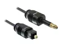 Toslink garso laidas DeLOCK 82876 2m Mini-TOSLINK juodas