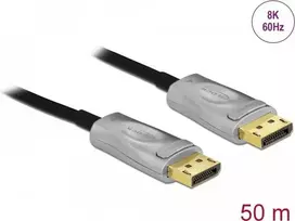 DeLOCK aktyvus optinis DisplayPort 1.4 laidas 8K 50 m