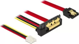 SATA kabelis DeLOCK 85235 0,3 m SATA 7 kontaktų + Molex 4 kontaktų