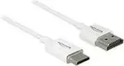 HDMI kabelis DeLOCK 85140 0,25 m Type A į Type C baltas