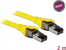 Tinklo kabelis DeLOCK 86582 Cat8.1 2m geltonas