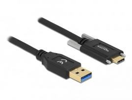 USB kabelis Type-A kištukas į Type-C kištuką 0,5 m DeLOCK 84007