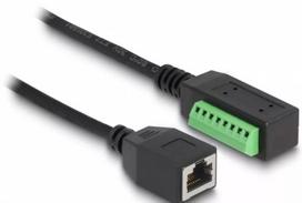 DeLOCK RJ45 kabelis Cat.5e lizdas į gnybtų bloką adapteris 21,5 cm
