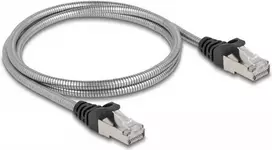 Tinklo kabelis DeLOCK RJ45 Cat.6A U/FTP RJ-45 1 m sidabrinis