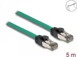 DeLOCK RJ45 kabelis PROFINET SF/UTP 5 m Cat5e žalias