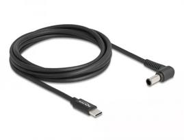 DeLOCK USB Type-C į Sony 6.0 x 4.3 mm nešiojamojo kompiuterio įkrovimo laidas 1.5 m 20 V