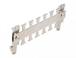 DeLOCK Kabelių spaustukas DIN bėgiui 3,5 cm skersmuo Metalinis