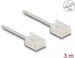 Tinklo kabelis DeLOCK RJ45 Cat.6 UTP 3 m pilkas