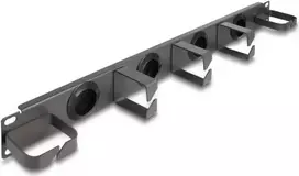 Kabelių valdymo plokštė DeLOCK 66751 Pilka Metalinė 48,3 cm