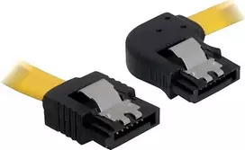 SATA kabelis DeLOCK 82496 30 cm geltonas