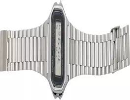 Casio A158WA-1JF Sidabrinis