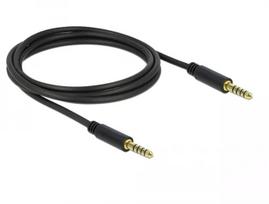 Garso kabelis DeLOCK 85792 2m 4.4mm juodas