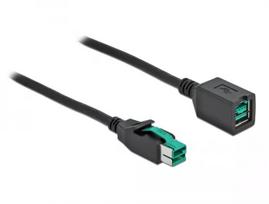 Prailginimo laidas PoweredUSB DeLOCK 85981 12 V 2 m