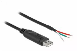 USB 2.0 Type-A į RS-232 adapterio laidas 2m DeLOCK 90428