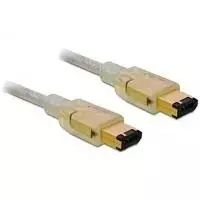 FireWire A/A kabelis DeLOCK 82574 2,0 m pilkas