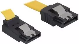SATA kabelis DeLOCK 82812 0,7 m SATA 7-pin geltonas