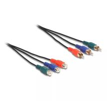 DeLOCK RCA RGB ilginimo laidas 3x kištukas į 3x lizdas 1 m