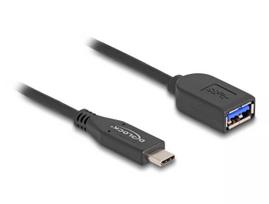 DeLOCK USB laidas 10Gbps, USB-C (vyriškas) į USB-A (moteriškas), 50 cm