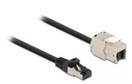 Laidas RJ45 kištukas į Keystone modulį RJ45 lizdas DeLOCK 87027