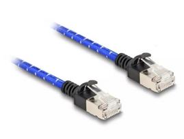 Tinklo kabelis DeLOCK 2m Cat6A U/FTP mėlynas