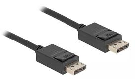 Koaksialinis DisplayPort kabelis DeLOCK 80491 16K 60 Hz 80Gbps 1 m