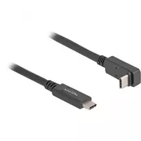 DeLOCK USB-C laidas USB Type-C kištukas – USB Type-C kištukas, 2 m, 5Gbps, 4K, PD 60 W, kampuotas